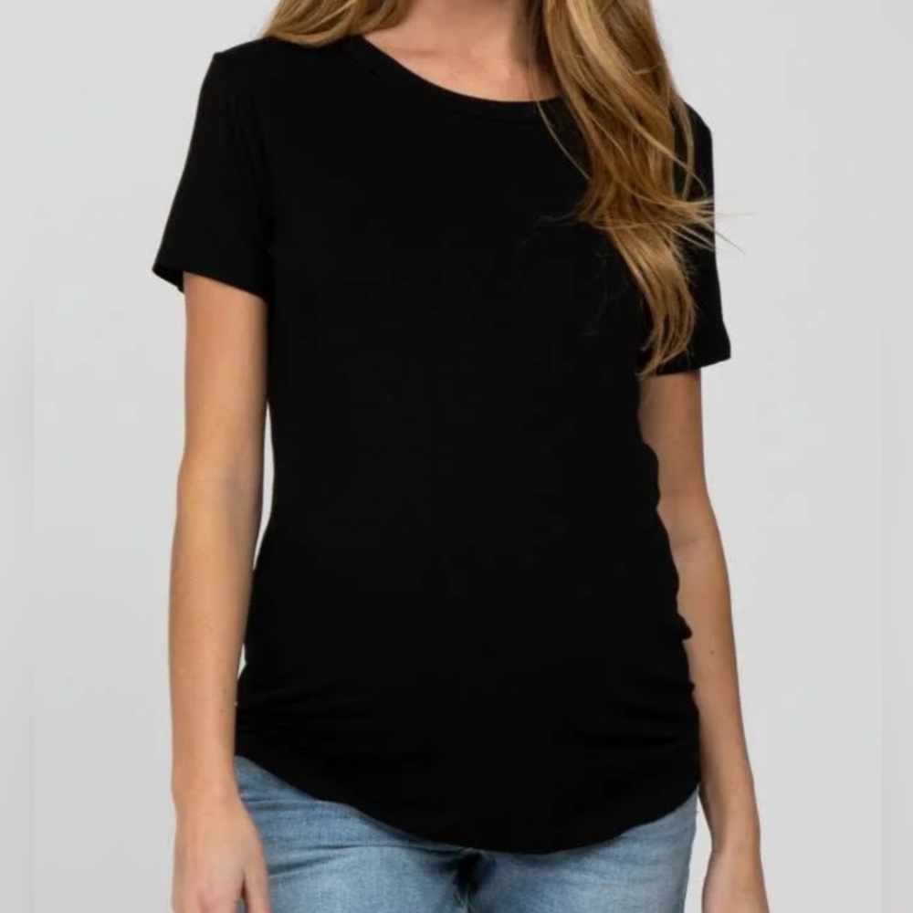 GAP Maternity Scoop Neck Scrunched Top - Small